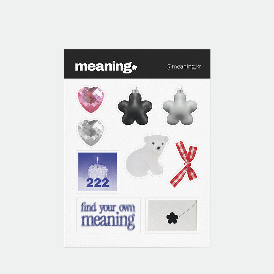 meaning deco stickers (holiday edition)