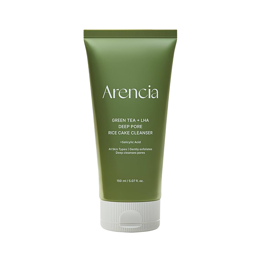 Green Tea + LHA Deep Pore Rice Cake Cleanser