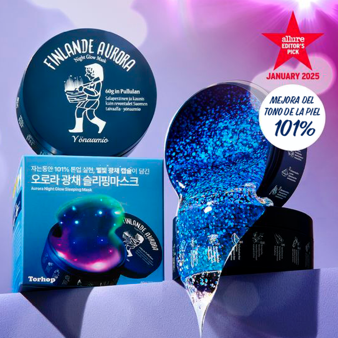 Finlande Aurora Night Glow Mask
