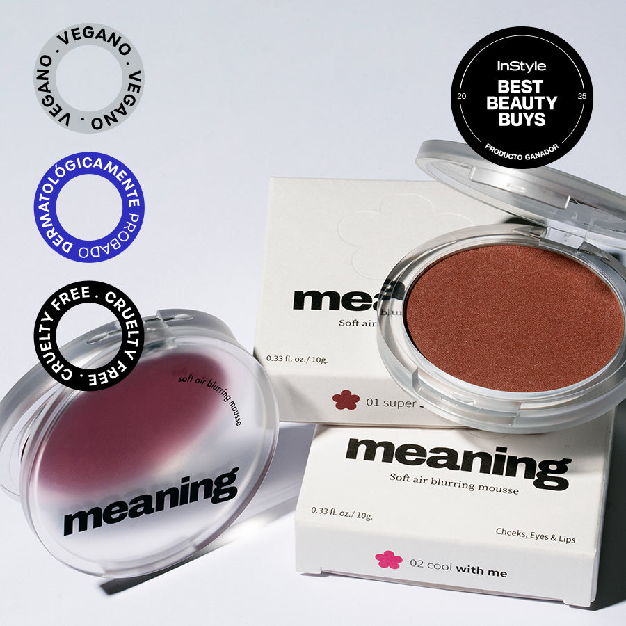 Soft Air Blurring Mousse (2 tonos) | Blush multiuso cremoso libre de talco