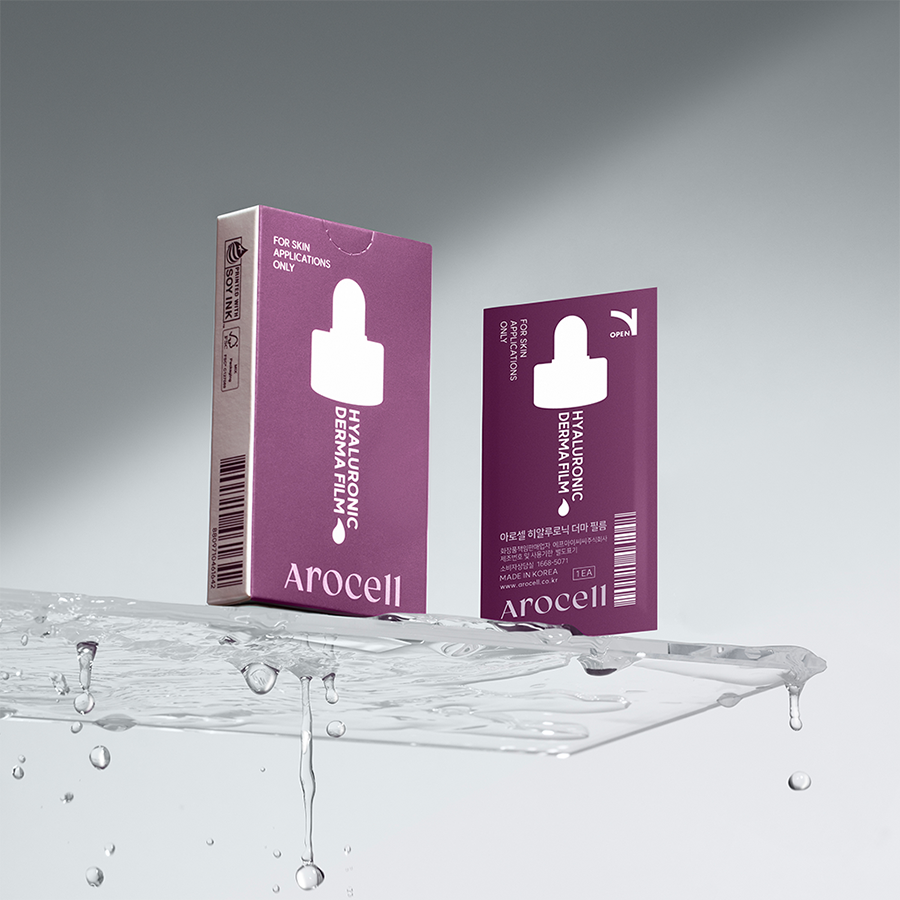 Hyaluronic Derma Film tratamiento de líneas de expresión focalizada | 10 pzs