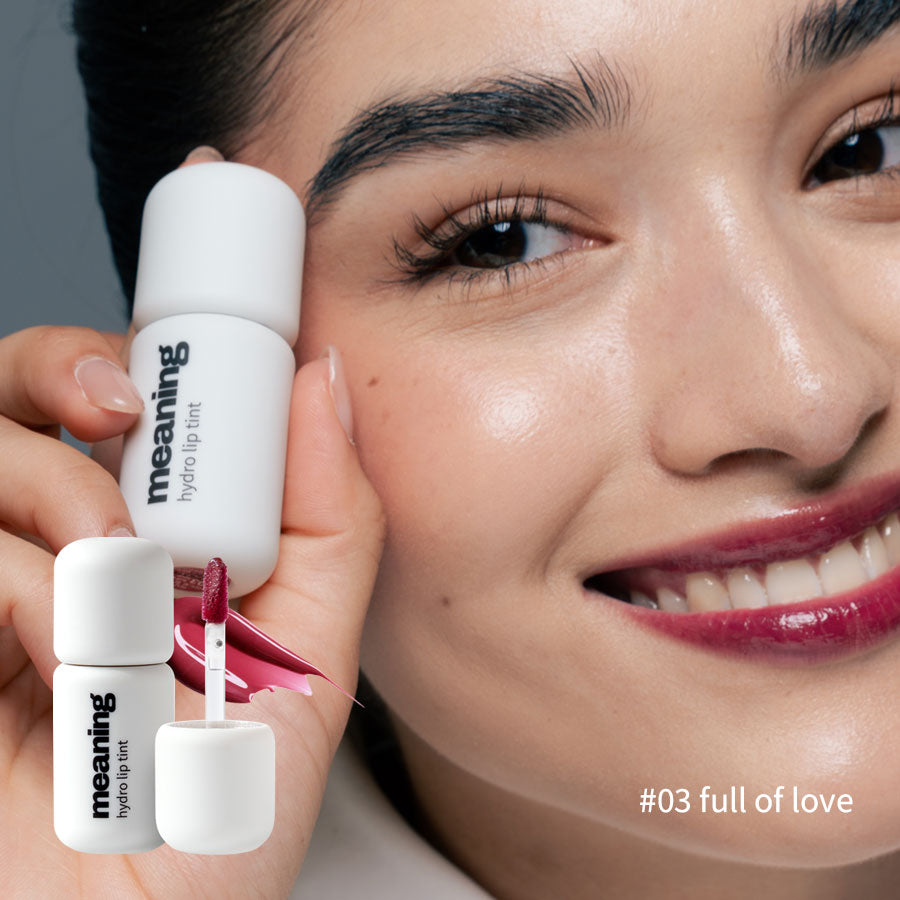Lips & Cheeks by meaning | Soft Air Blurring Mousse + Hydro Lip Tint