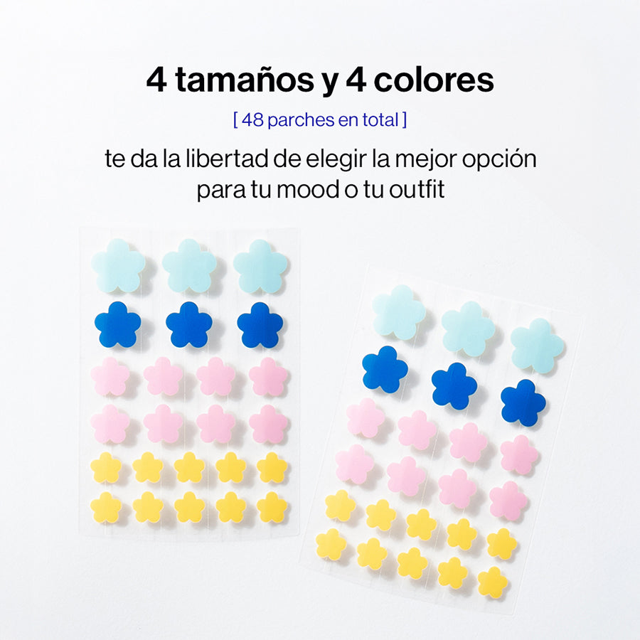Cica Flower Patch | Parches para brotes (48 pzs)