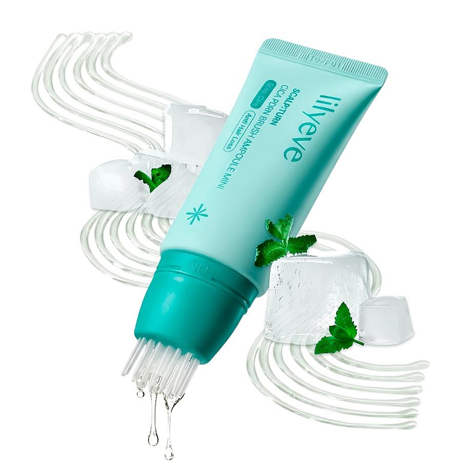 Scalp:Turn Cica PDRN Brush Ampoule | Fortalecimiento y crecimiento mini
