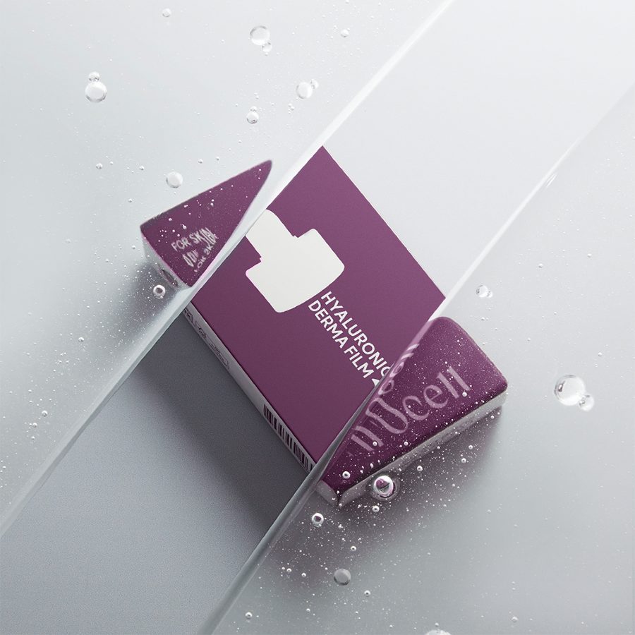 Hyaluronic Derma Film tratamiento de líneas de expresión focalizada | 10 pzs