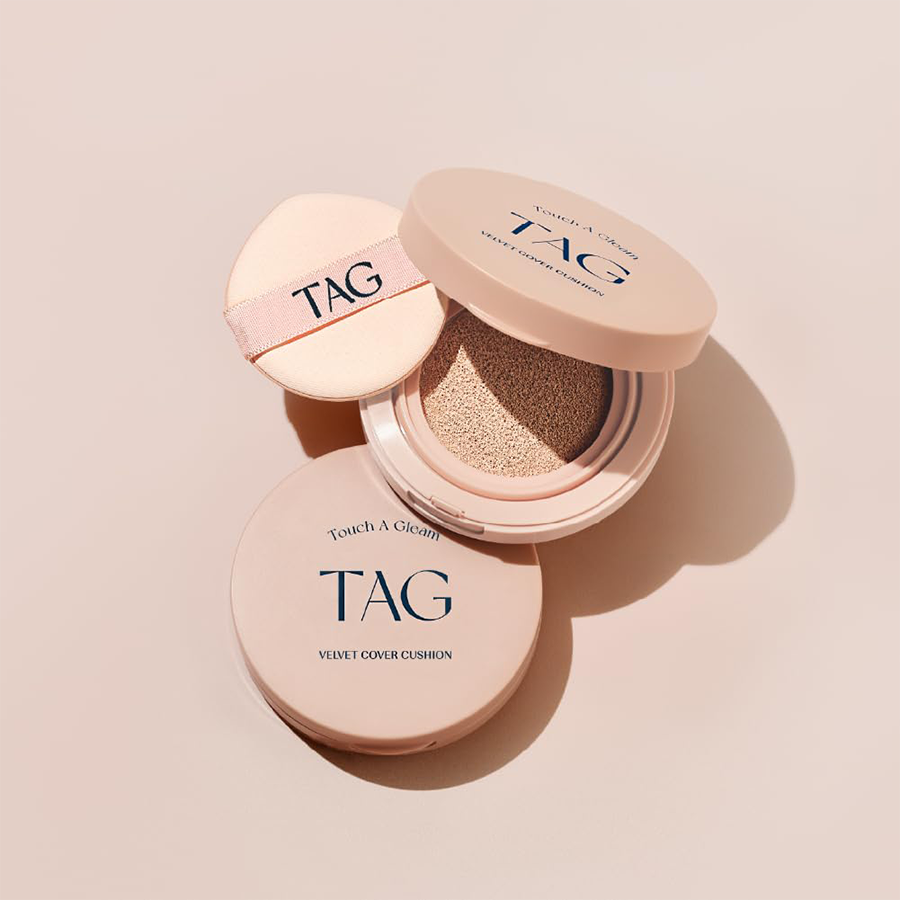 TAG Velvet Cover Cushion #02 Nude Light SPF 50+ PA+++
