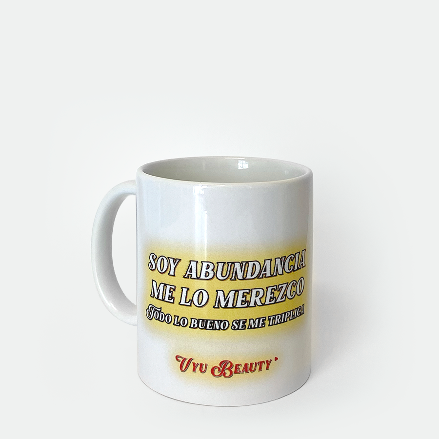 Taza 'Soy Abundancia'