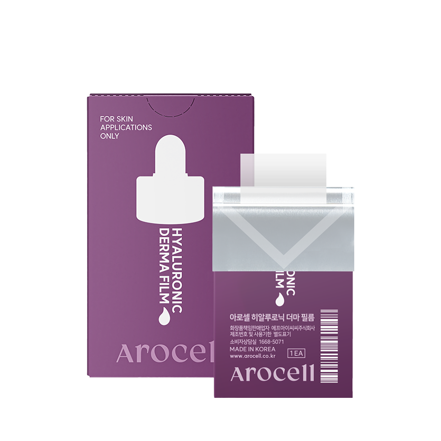 Hyaluronic Derma Film tratamiento de líneas de expresión focalizada | 10 pzs