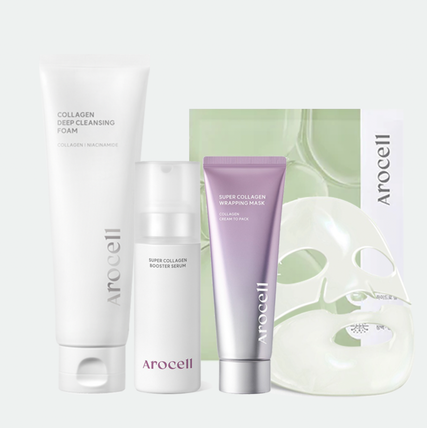 Super Kit Arocell (4 pzs) | Piel sana y radiante para todas las edades
