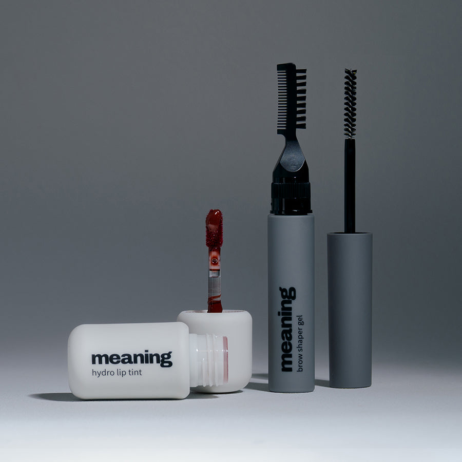 Brows and Lips by meaning (Brow Shaper Gel + Hydro Lip Tint)