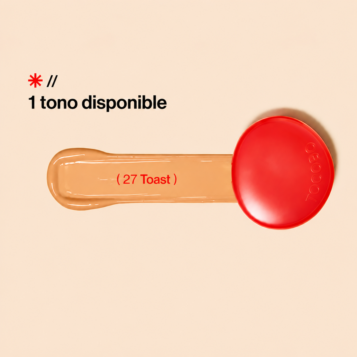 Tocobo Apple Dewy Fit Cushion SPF50+ PA++++ Tono Toast #27