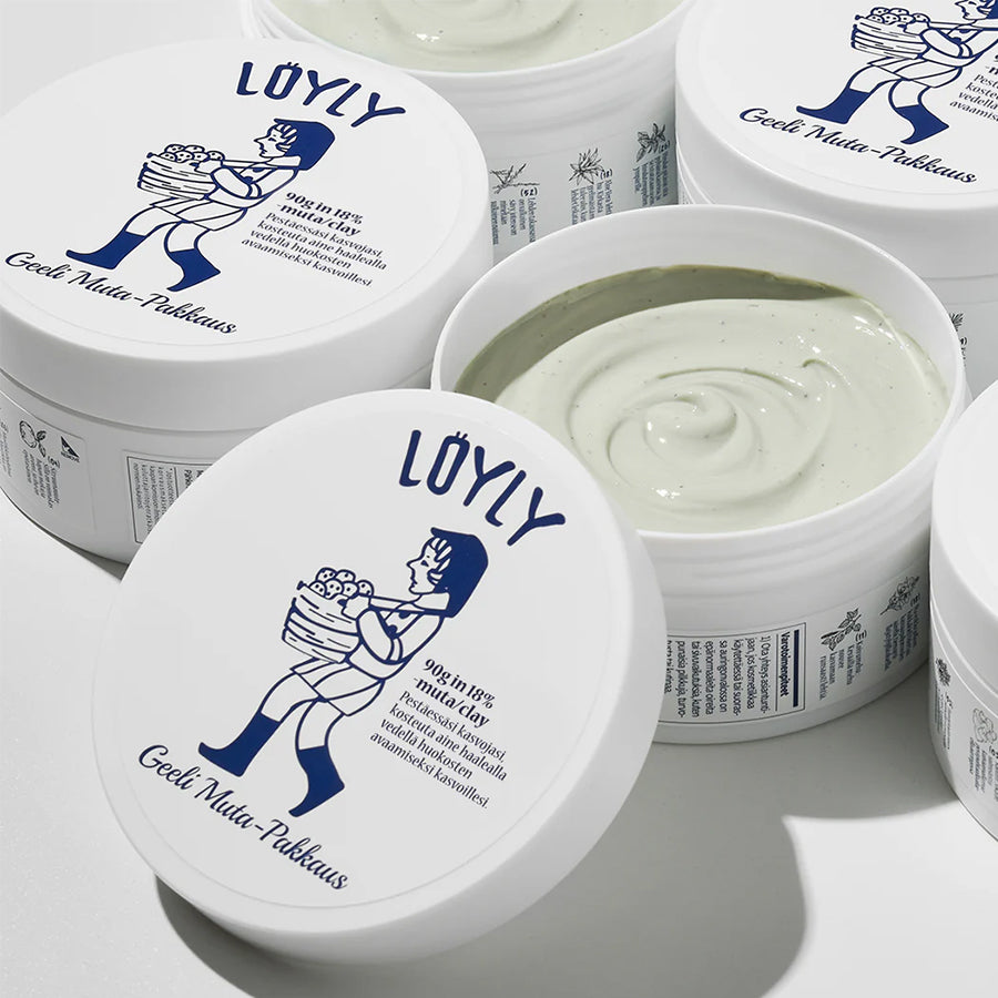 Loyly Green mud Vegan Collagen Mask | Tratamiento para poros