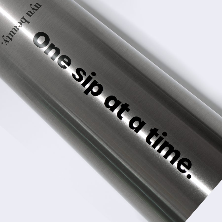 Termo acero inoxidable ‘One sip at a time’