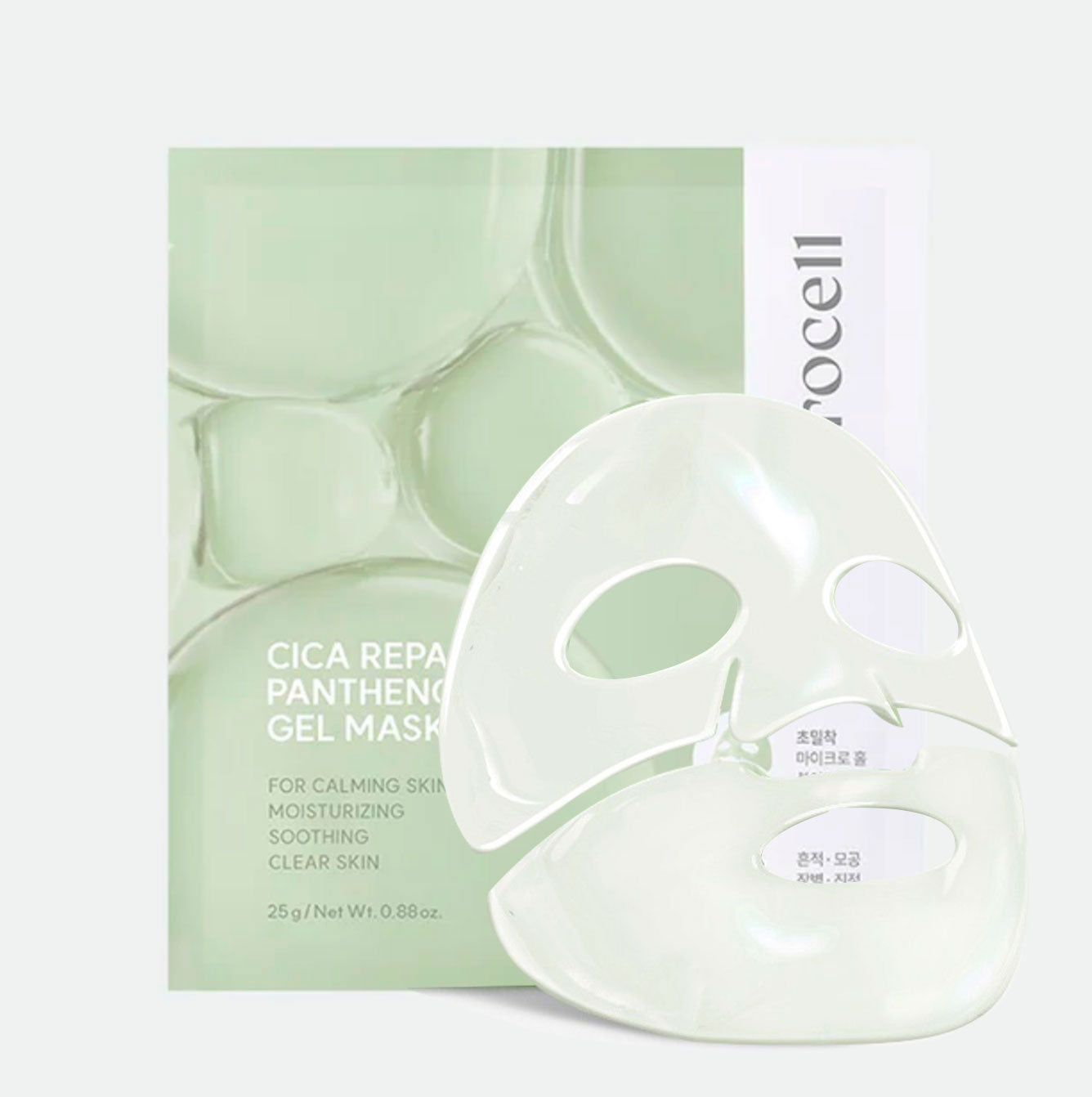 Cica Repair Panthenol Gel Mask Sheet | Pantenol+PDRN+Colágeno