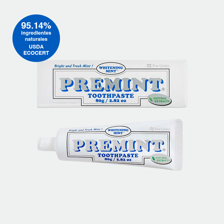 Premint: Whitening Mint Lemon Lavender | Pasta de dientes blanqueadora en gel