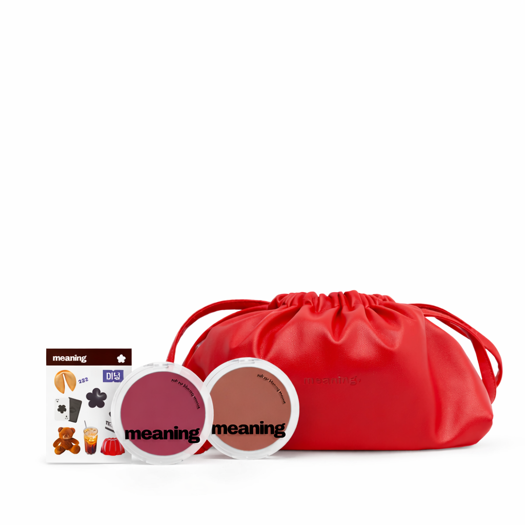 Soft Air Blurring Set | 2 blushes + pouch + stickers