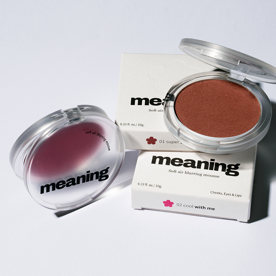 Soft Air Blurring Set | 2 blushes + pouch + stickers