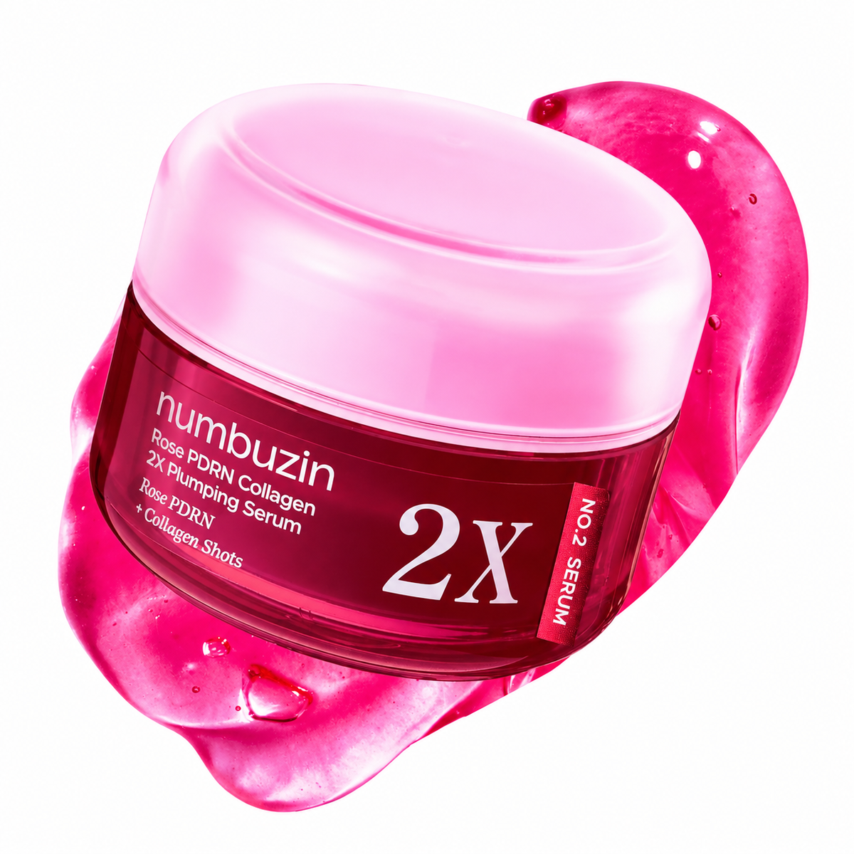 Numbuzin No.2 Rose PDRN Collagen 2X Plumping Serum
