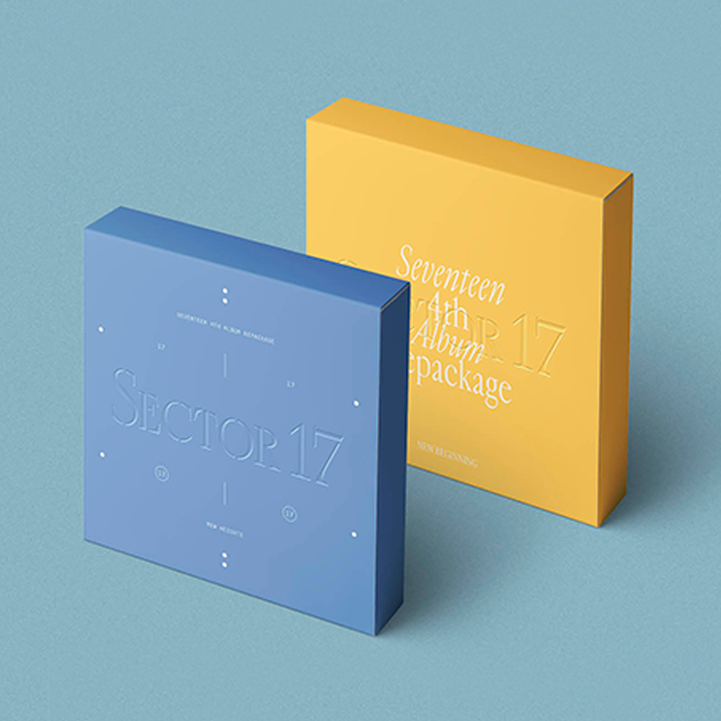 SEVENTEEN 4th Repackage Album 'Sector 17' (Random Ver.)