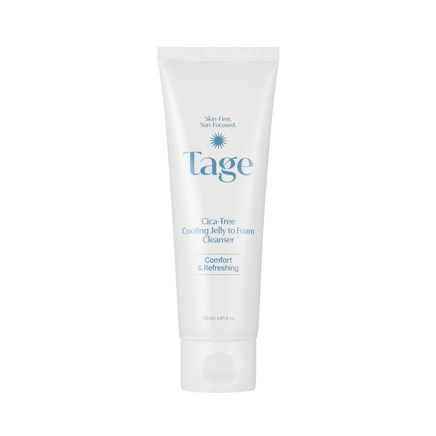 Cica-tree cooling jelly to foam cleanser