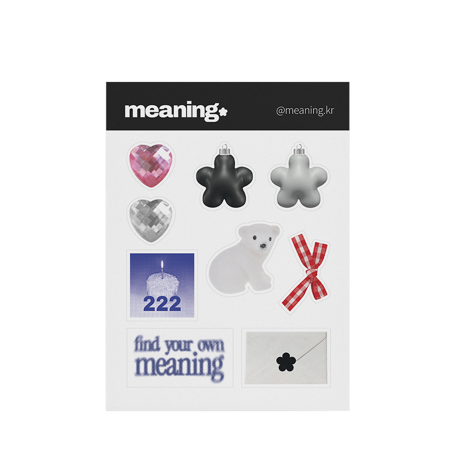meaning deco stickers II