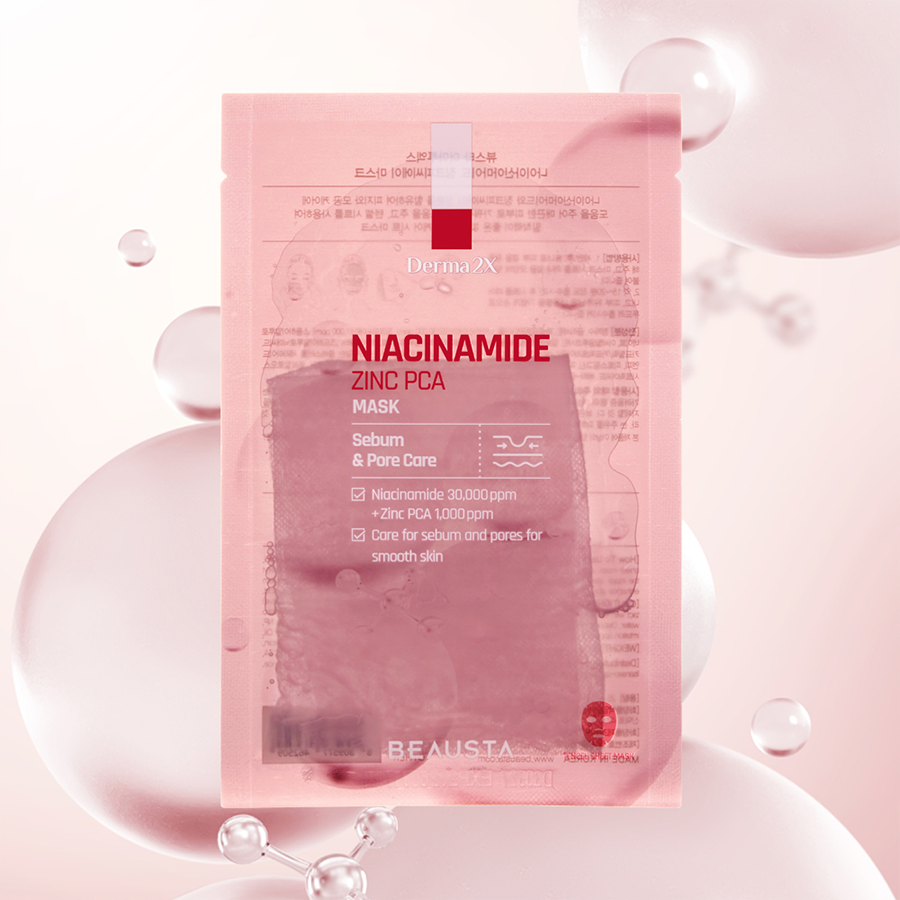 Derma 2X Niacinamide Zinc PCA Mask | Calma e hidrata