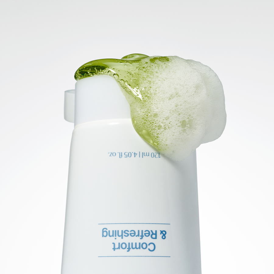 Cica-tree cooling jelly to foam cleanser