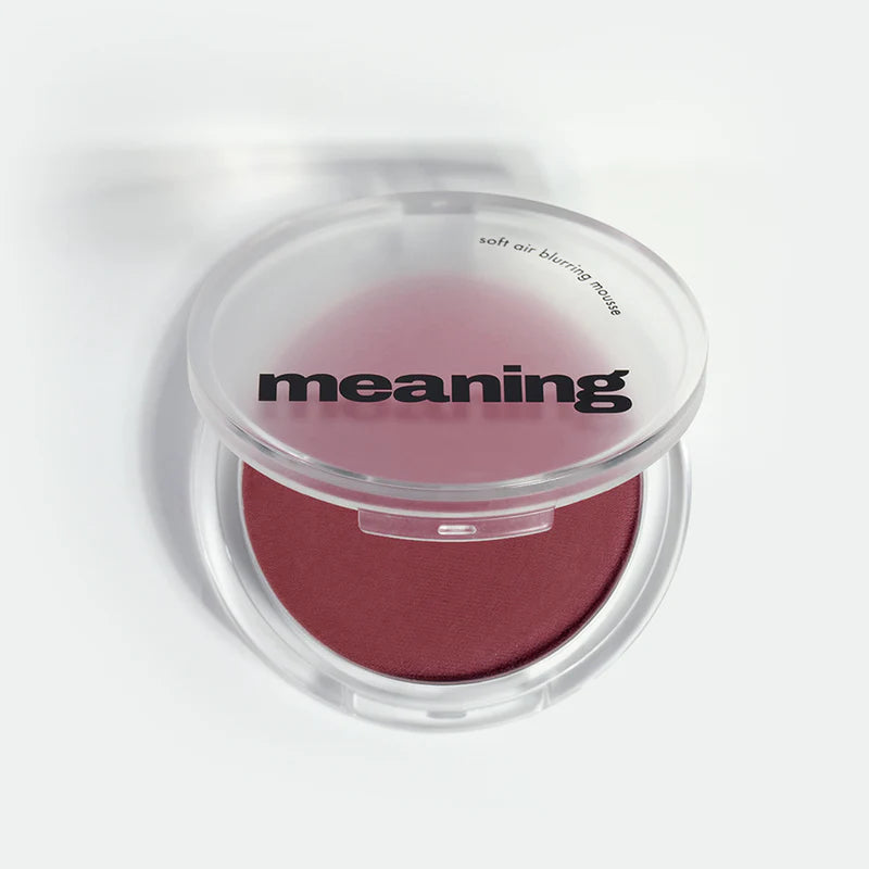 meaning-full look ( Soft Air Blurring Mousse+ Hydro Lip Tint + Brow Shaper Gel)
