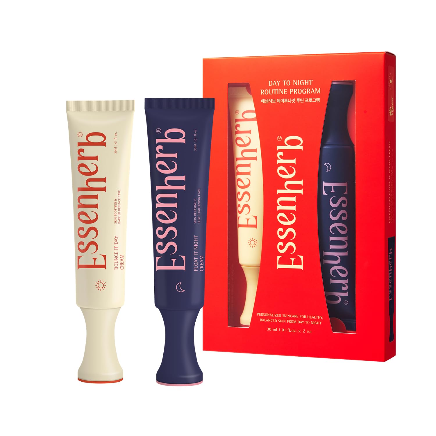 Day to Night Routine Program | Cremas para el día y la noche (2 piezas)