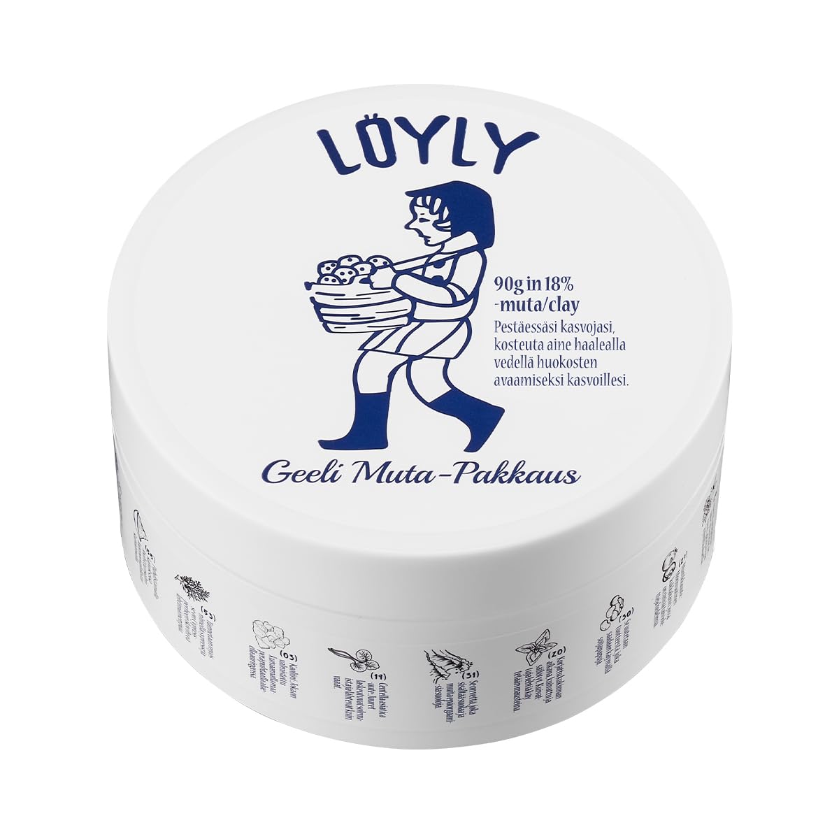 Loyly Green mud Vegan Collagen Mask