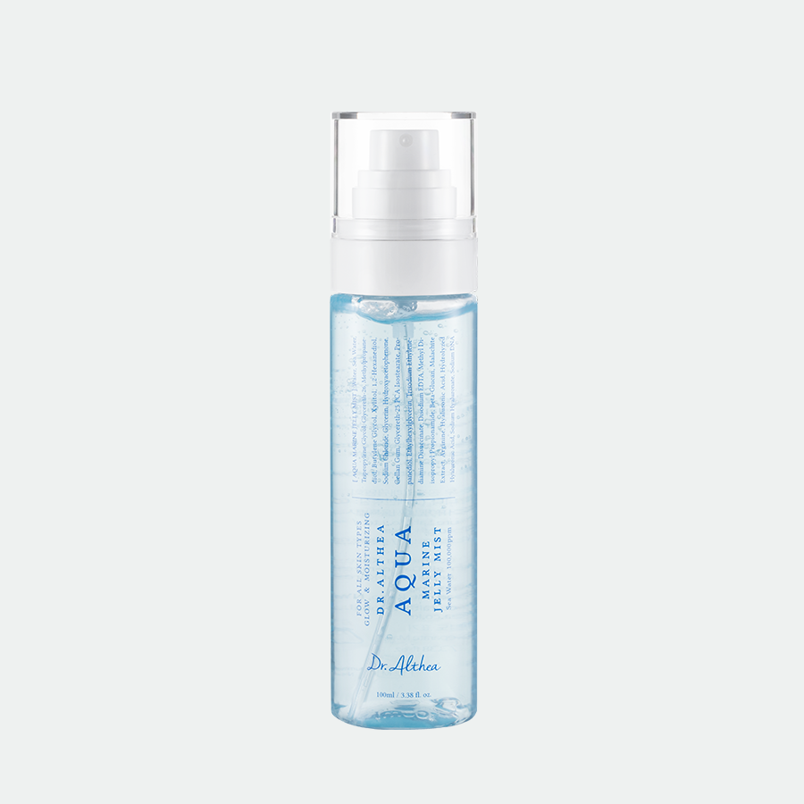 Aqua Marine Jelly Mist | Gel de ácido hialurónico y centella en bruma