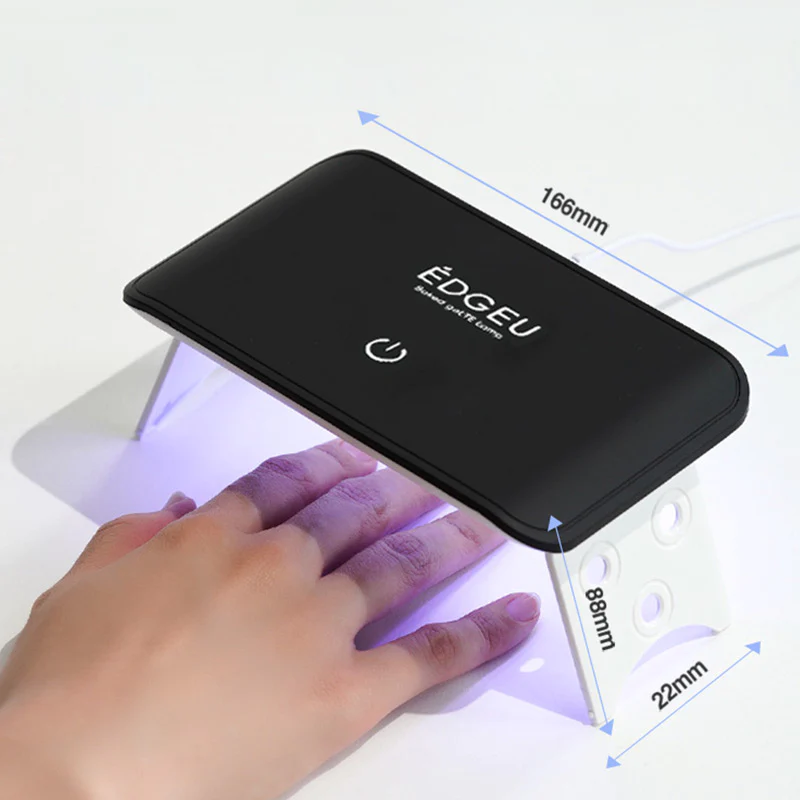 Baked GeLTE Lamp (Black) | Lámpara LED para gel