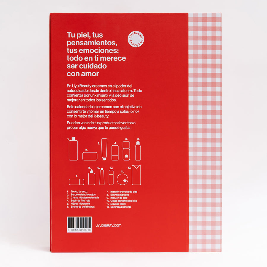 Calendario de Adviento 12 secret recipes for [self] love | 12 full size