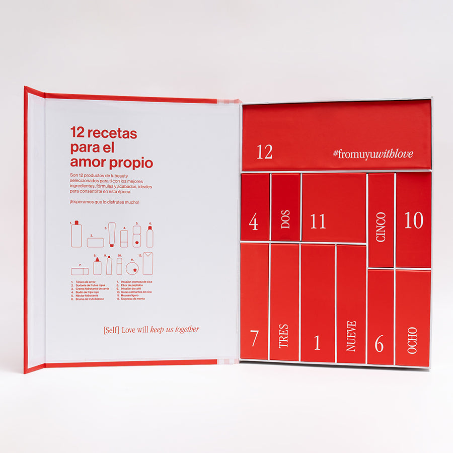 Calendario de Adviento 12 secret recipes for [self] love | 12 full size