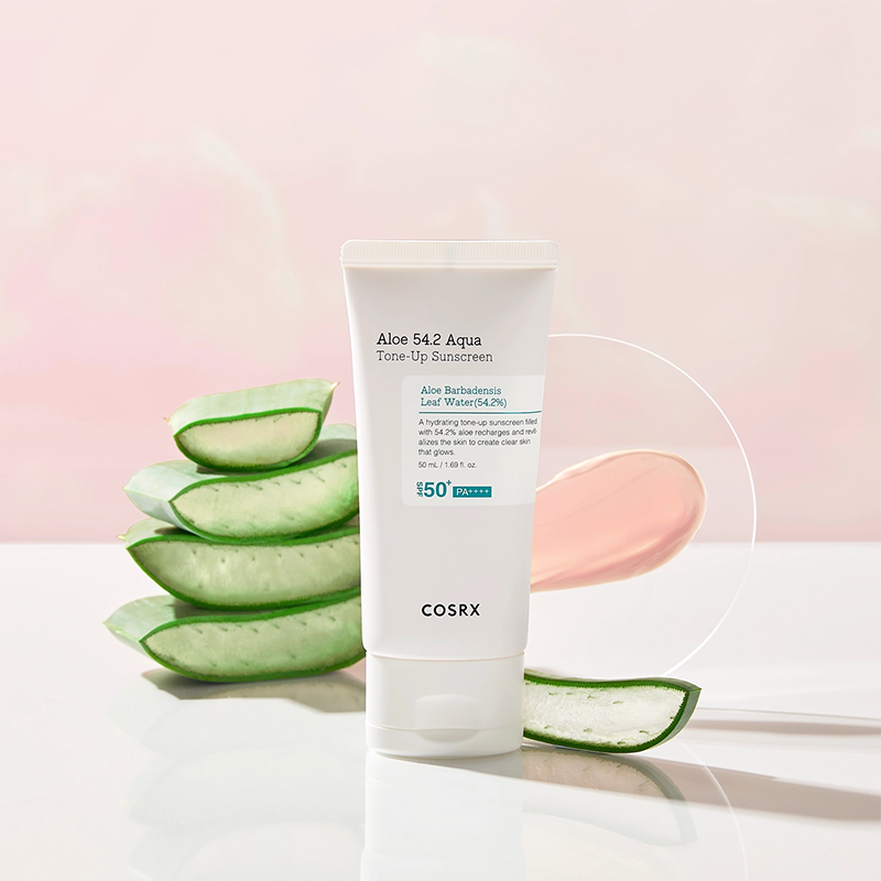 Aloe 54.2 Aqua Tone-Up Sunscreen SPF 50+, PA++++