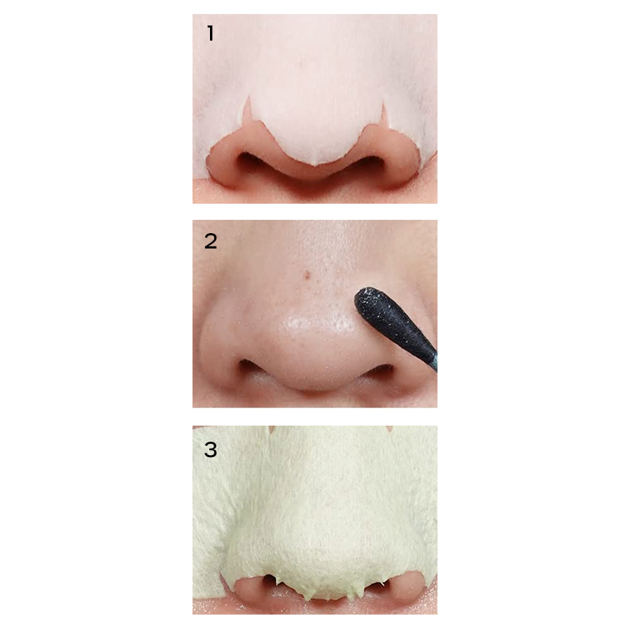 Daily Safe Black Head Clear Nose Mask | 3 pasos para puntos negros (10 pzs)
