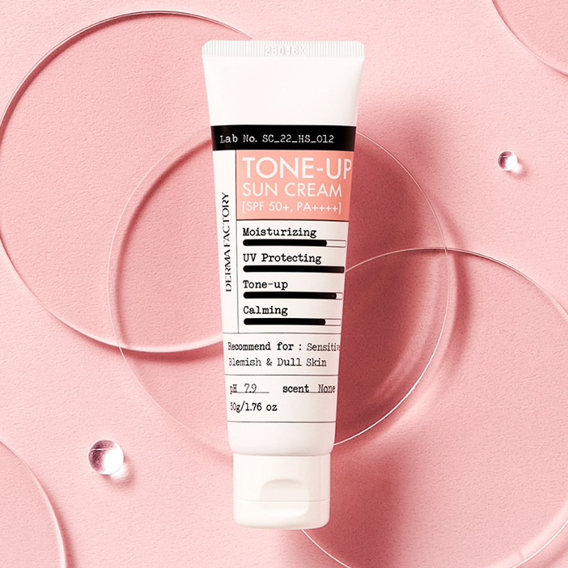 Vegan Tone-Up Sun cream SPF50+,  PA++++ IIuminador e hidratante