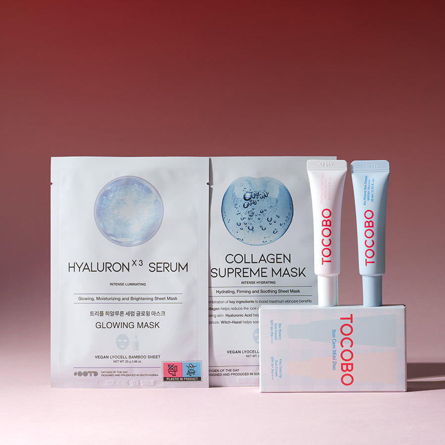 Kit Glow on the Go | SPF + Mascarillas