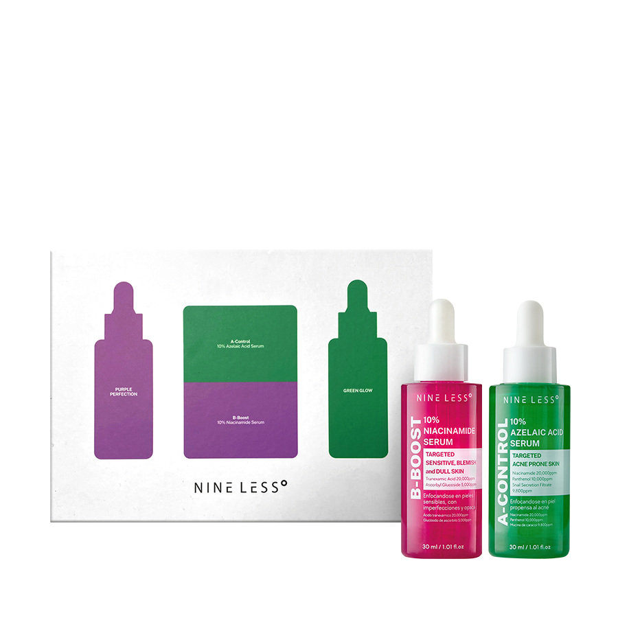 Kit Dual Action Skin Refining Serums | Niacinamida + Ácido Azelaico