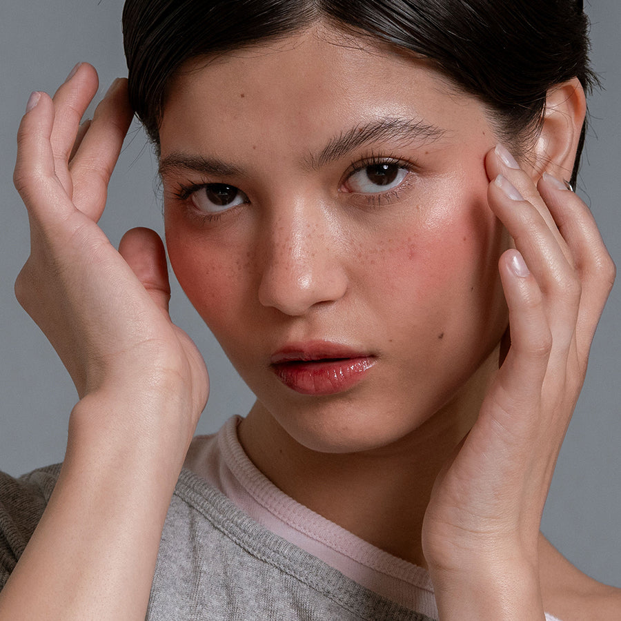 meaning-full look ( Soft Air Blurring Mousse+ Hydro Lip Tint + Brow Shaper Gel)