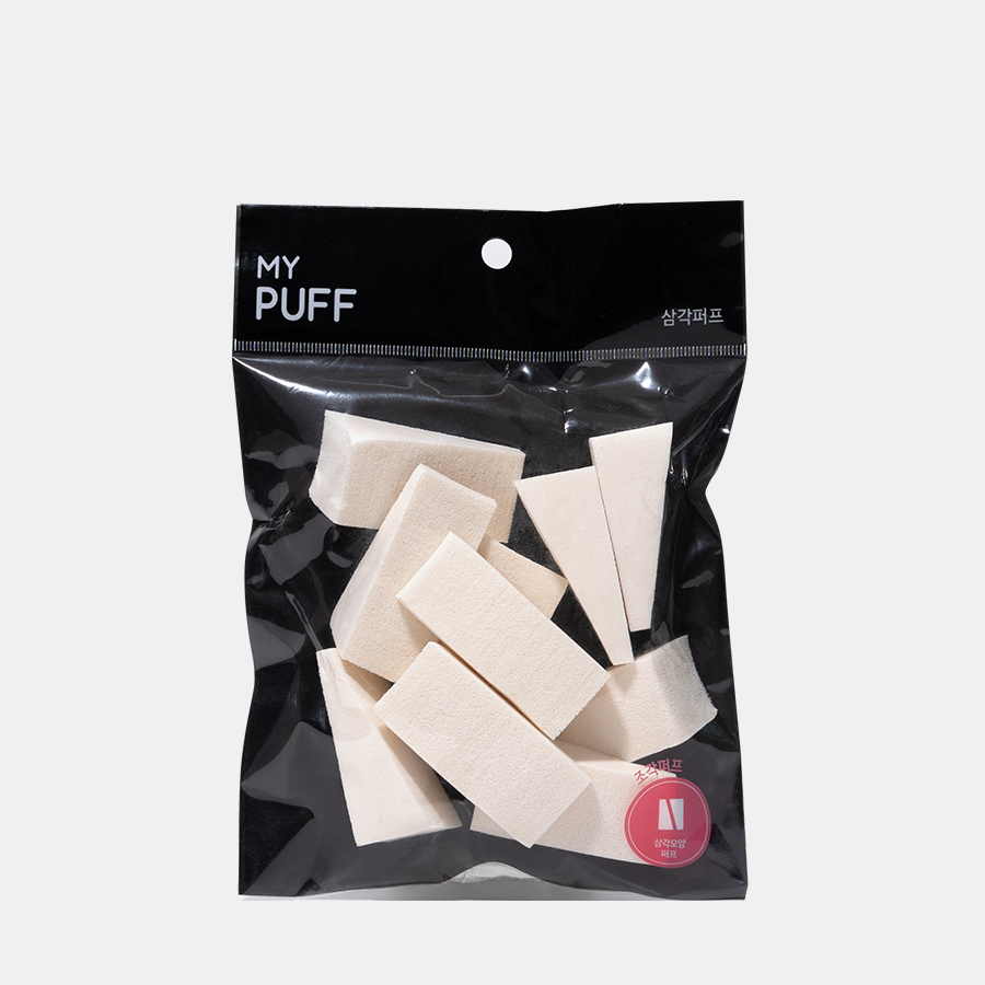 My Puff (10 piezas) | Esponjas de maquillaje triangulares
