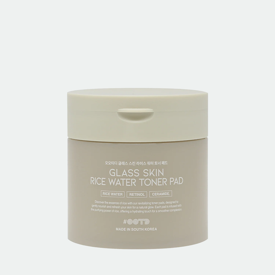 Glass Skin Rice Water Toner Pad