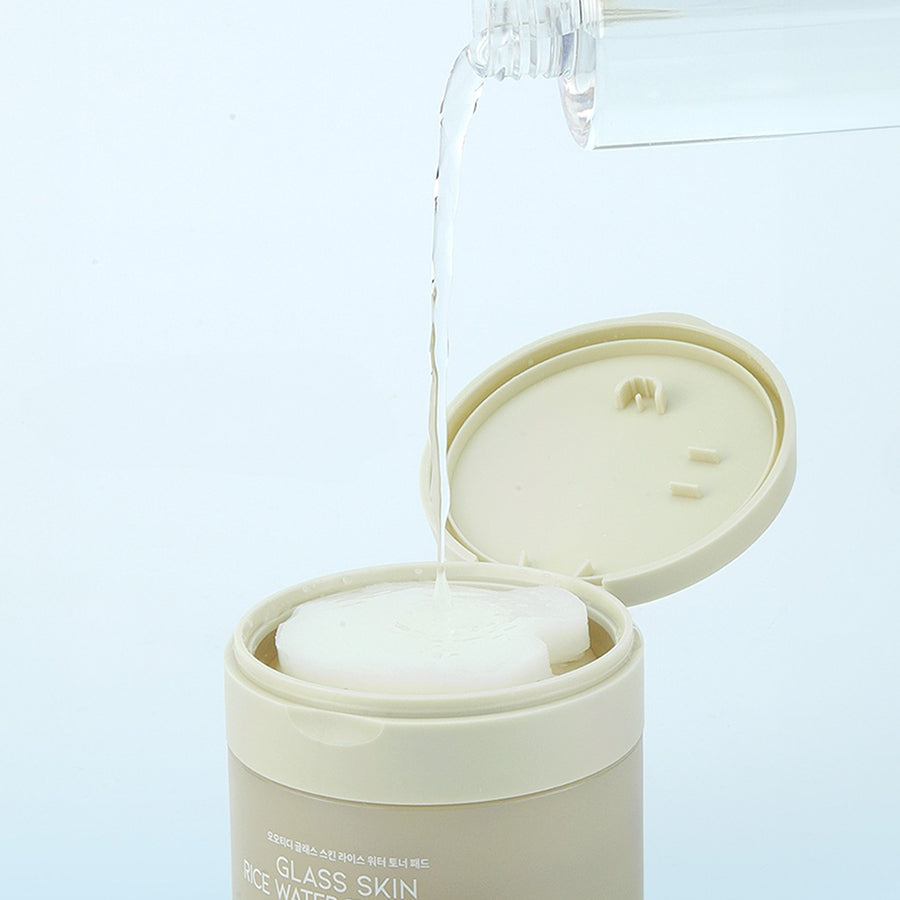 Glass Skin Rice Water Toner Pad