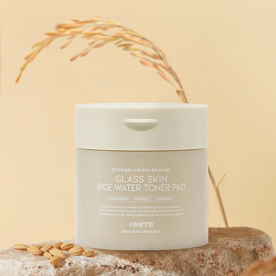 Glass Skin Rice Water Toner Pad