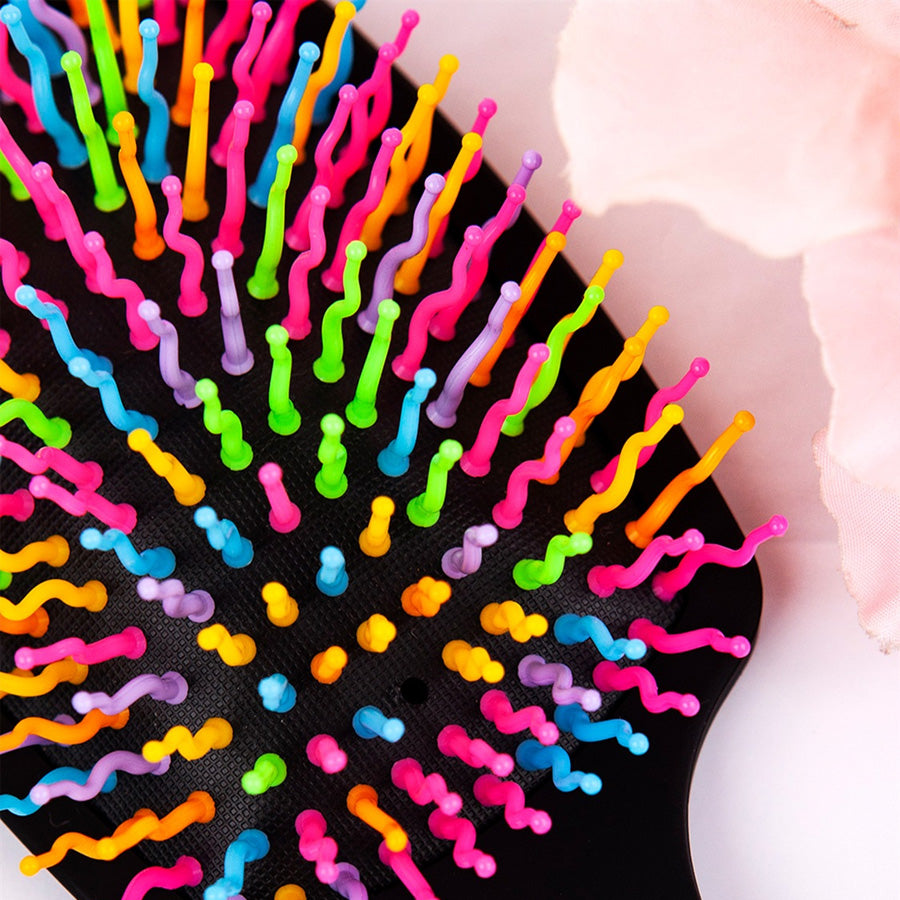 Rainbow Volume S Paddle Brush (Negro)