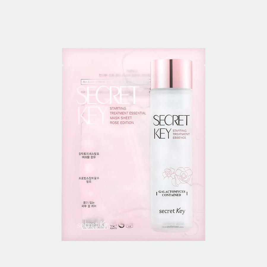 Starting Treatment Essential Mask Sheet Rose Edition