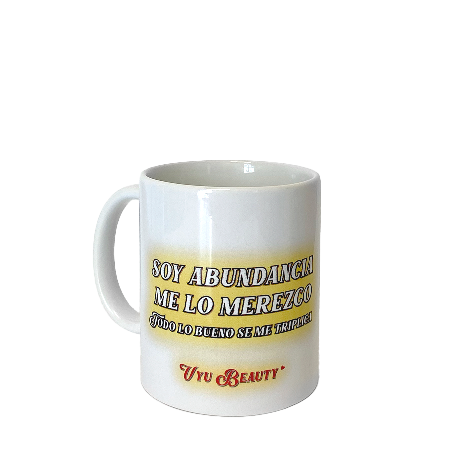 Taza 'Soy Abundancia'