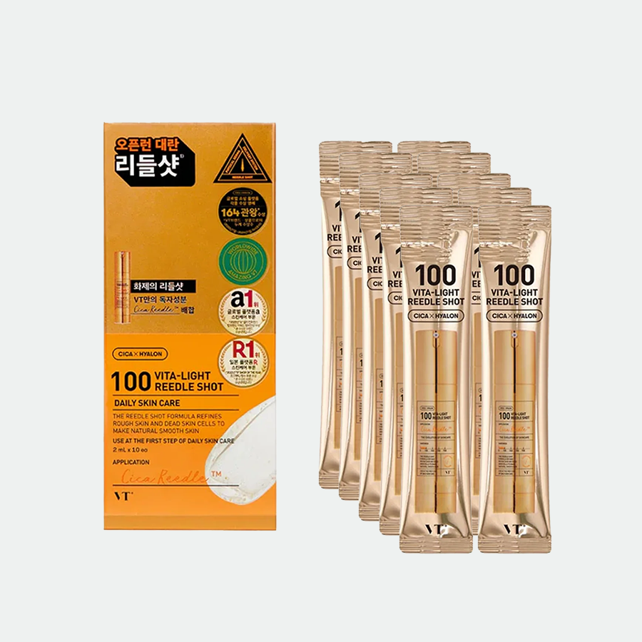 Vita-Light Reedle Shot 100 Stick | Microneedling con Vitamina C, B3 y E