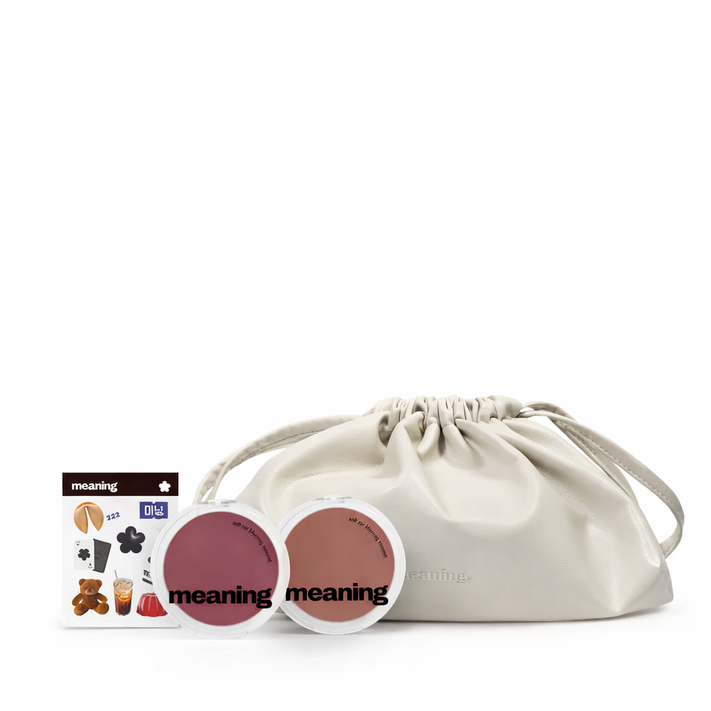 Soft Air Blurring Set | 2 blushes + pouch + stickers