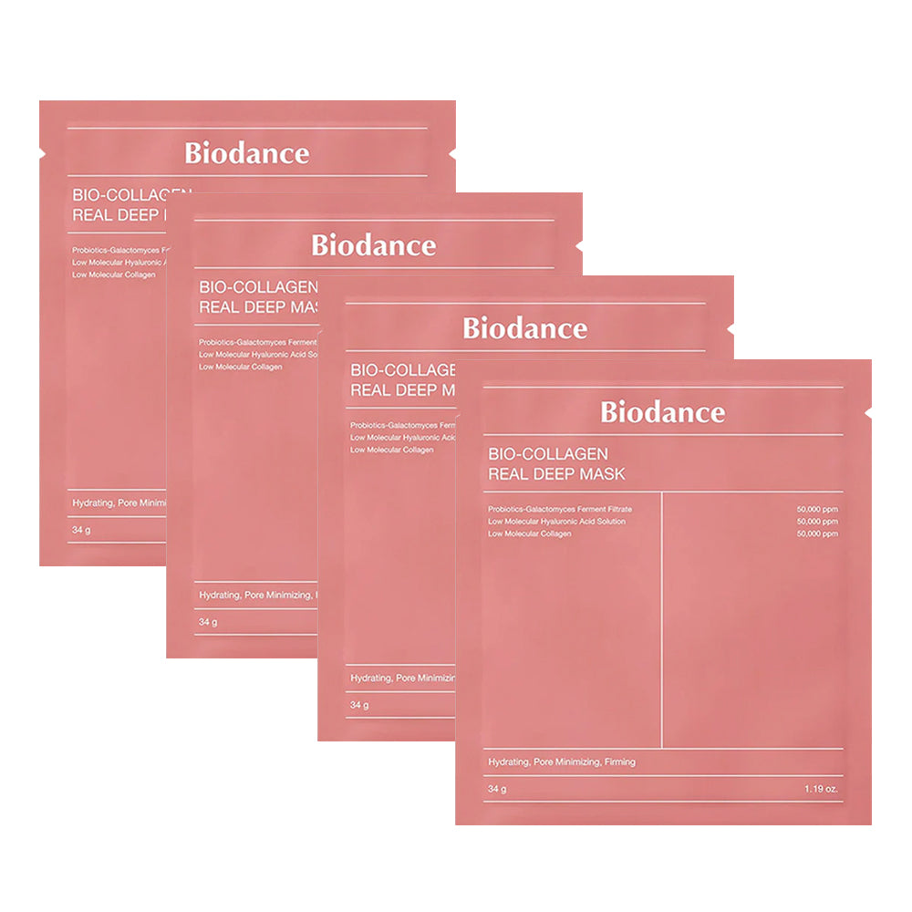 Bio-Collagen Real Deep Mask Kit | 4 pzs